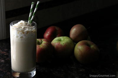 Favorite Fall Apple Milkshake