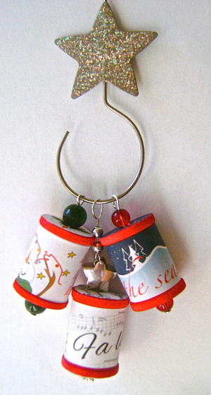 Tiny Spool Ornaments