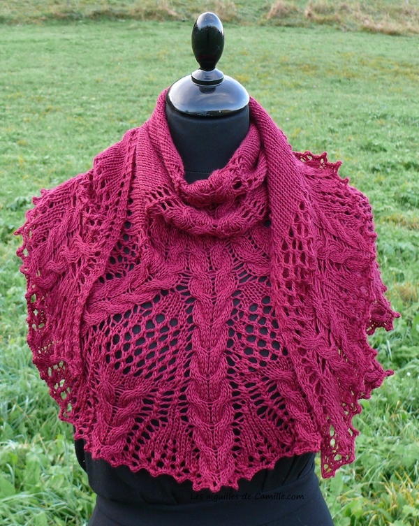 19 Knit Lace Shawl Patterns (Free)