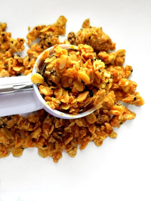 Stovetop Pumpkin Spice Granola