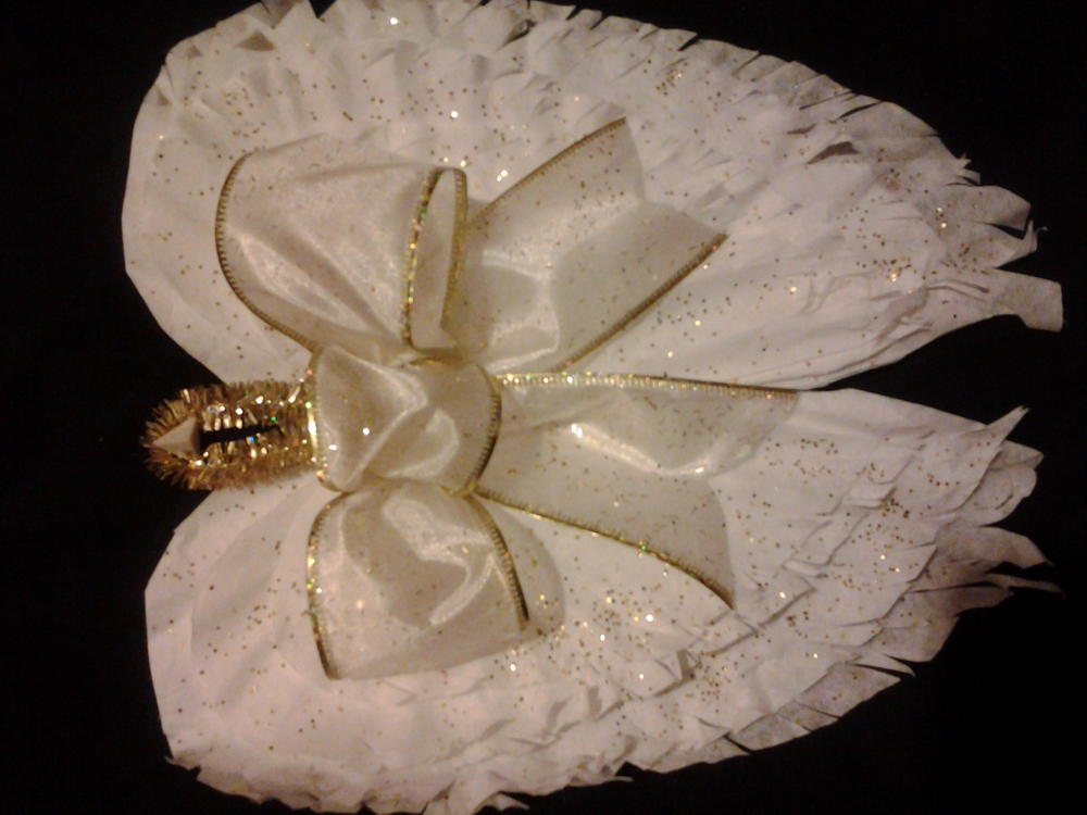 coffee filter angel wing ornaments favecrafts com coffee filter angel wing ornaments favecrafts com