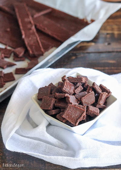 Paleo Chocolate Chunks