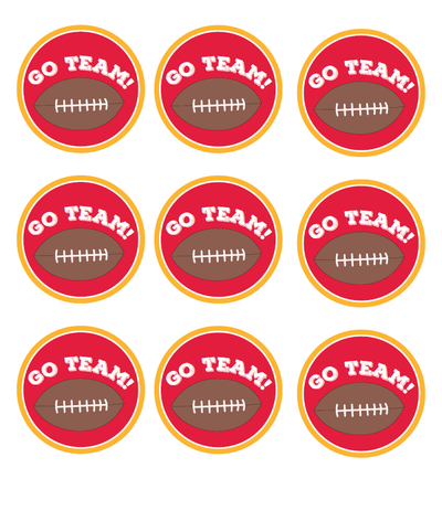 Football Tailgating Party Printables
