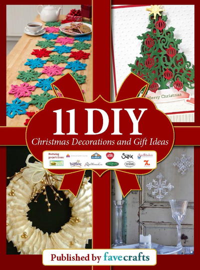 "11 DIY Christmas Decorations and Gift Ideas" free eBook