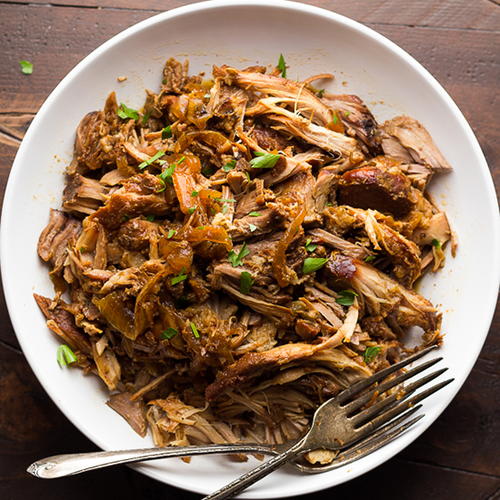 Slow Cooker Maple Pulled Pork
