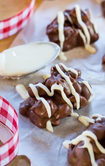 Chocolate Candy Nut Clusters