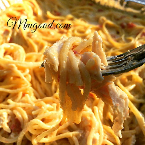 Chicken Spaghetti Baked Casserole