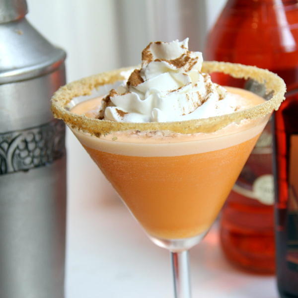 Pumpkin Cheesecake Martini