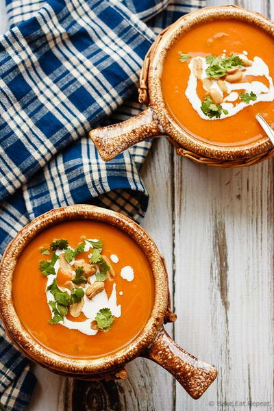 Slow Cooker Thai Pumpkin Soup