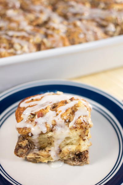 Holy Cow Cinnamon Roll Casserole