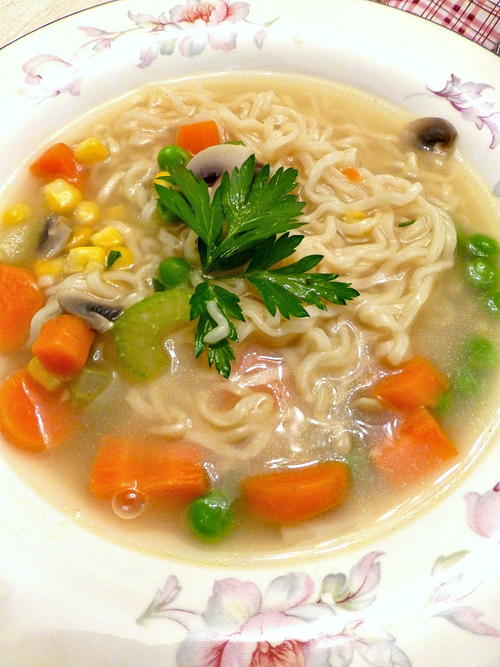 Home-Ec Ramen Soup