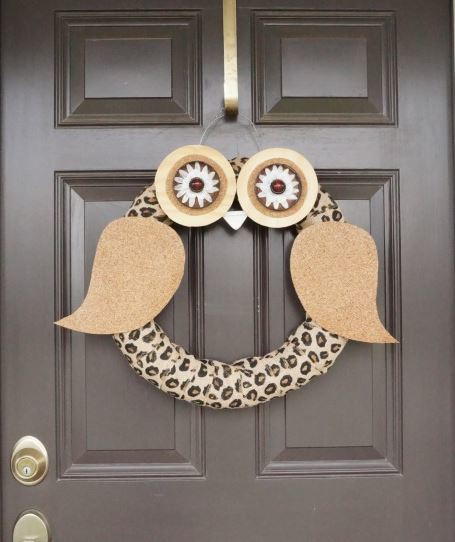 What a Hoot Owl Wreath