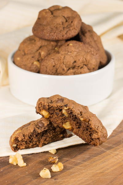 Double Chocolate Coal Cookies