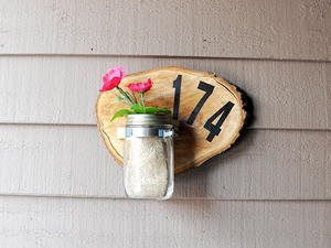 How to Make a Wooden House Number Sign