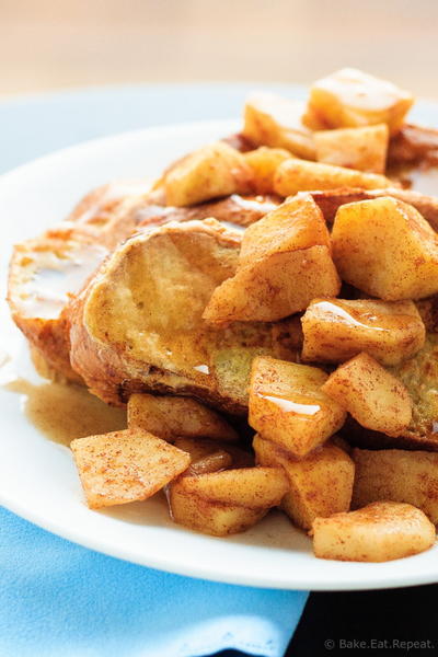 Cinnamon Apple French Toast