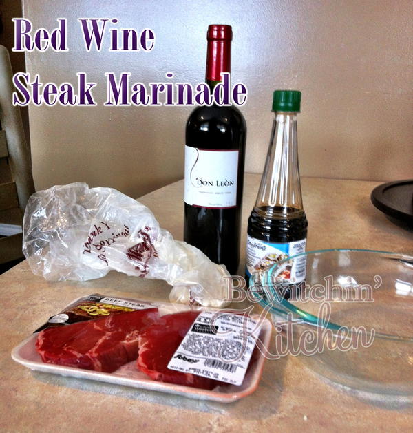 Red Wine Steak Marinade