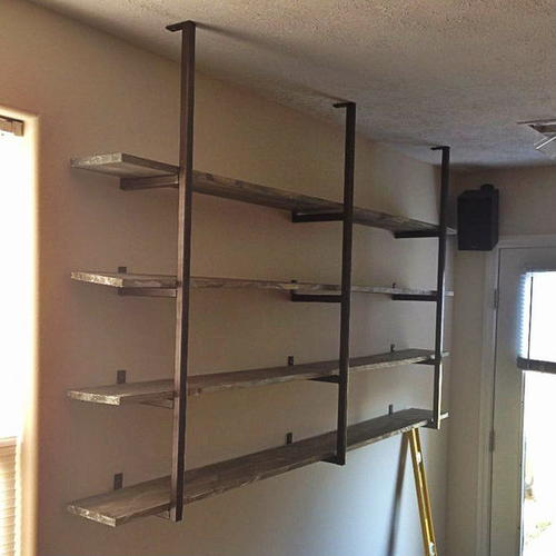 How to Build Industrial Shelves