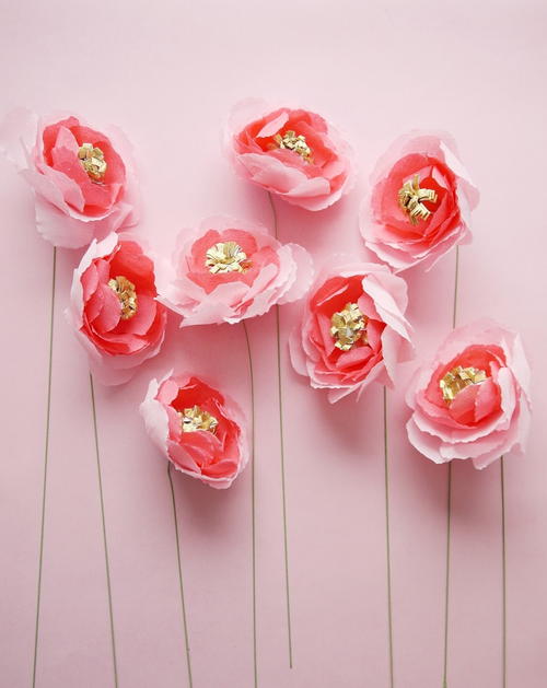 Blushed Romance Paper Flower Bouquet