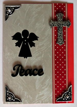 Angel of Peace Christmas Card