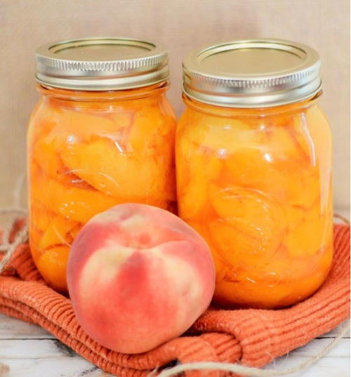 How to Can Sliced Peaches