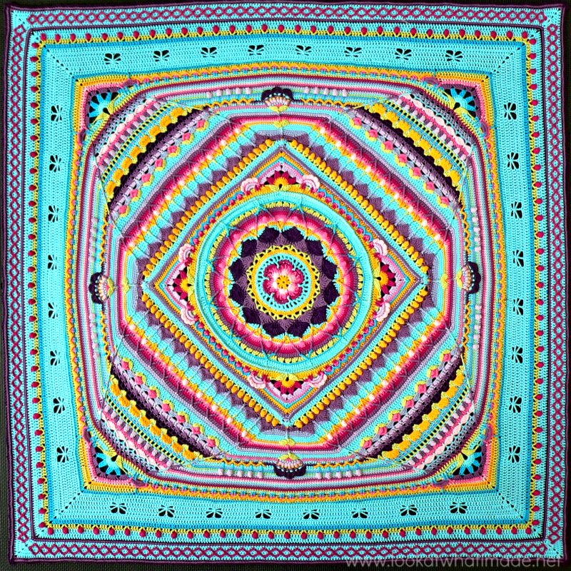 Sophie's Universe Crochet Blanket | AllFreeCrochetAfghanPatterns.com