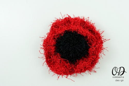 Flower Scrubby for Dishes