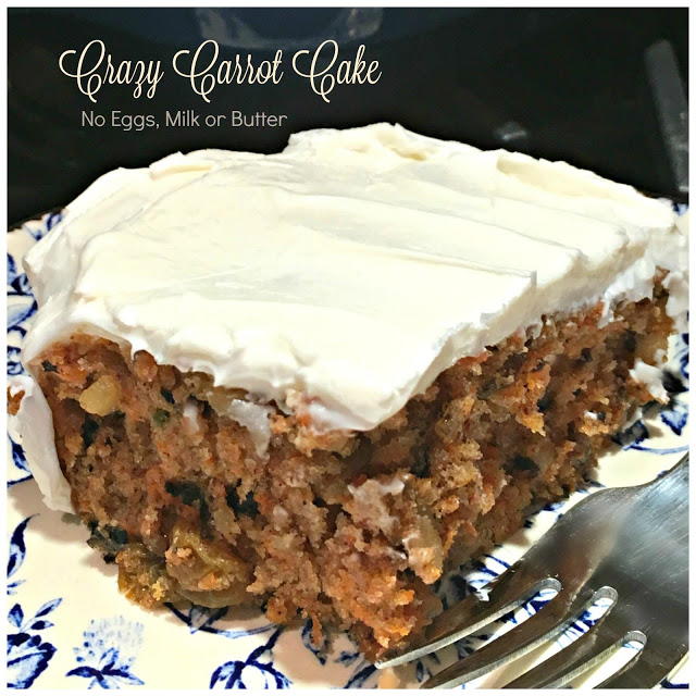 Crazy Carrot Cake