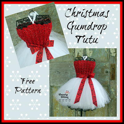 Christmas Gumdrop Tutu Pattern