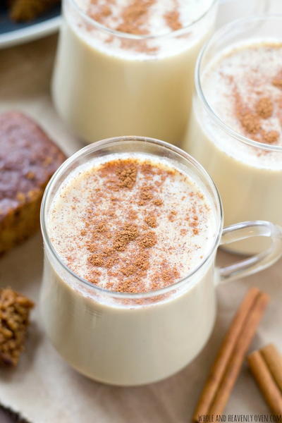 10-Minute Homemade Eggnog