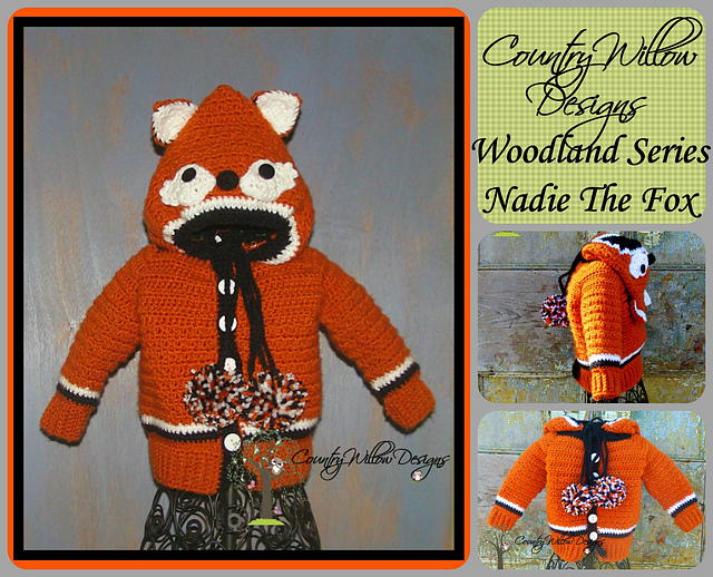 Nadie the Fox Unisex Sweater