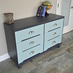 Mid Century Modern Dorm Room Dresser Makeover Diyideacenter Com