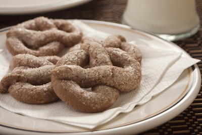 Twisted Chocolate Pretzel Cookies