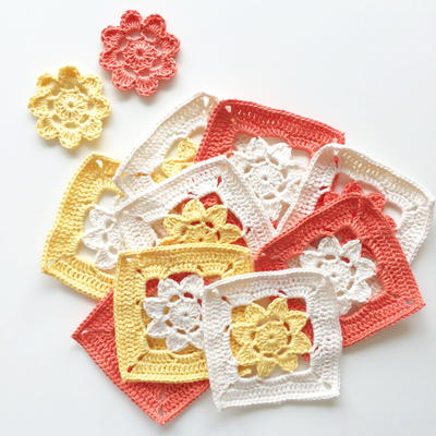 Easy Peasy Flower Squares