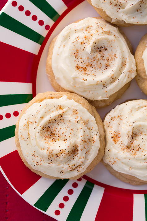 Melt-In-Your-Mouth Eggnog Cookies