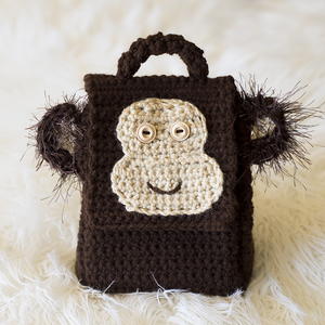 Monkey Lunch Box Crochet Pattern