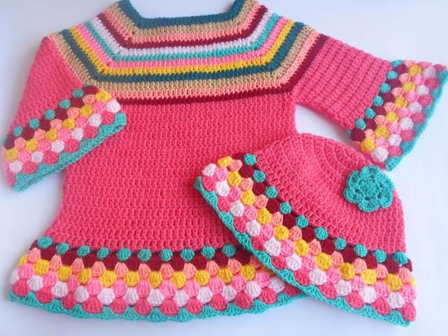 Crochet Girl Sweater