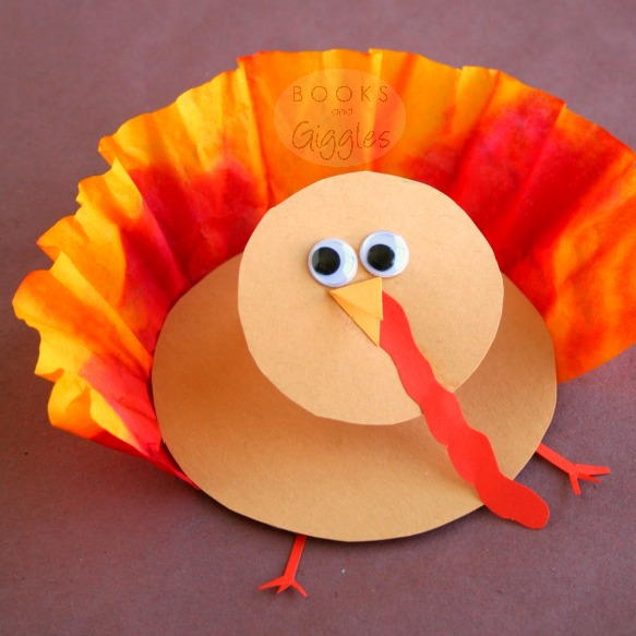 3D Coffee Filter Turkey Craft AllFreeKidsCrafts 3d-coffee-filter-turkey-craft-allfreekidscrafts