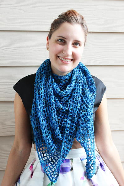 Ella's Crochet Rhythm Shawl