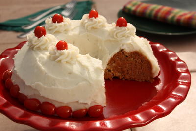 Turkey Loaf "Cake"