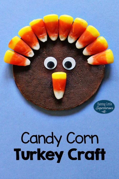 Candy Corn Turkey Craft