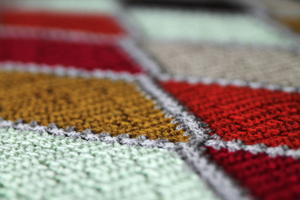 Spicy Diamond Crochet Blanket