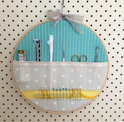 Embroidery Hoop Storage Tutorial