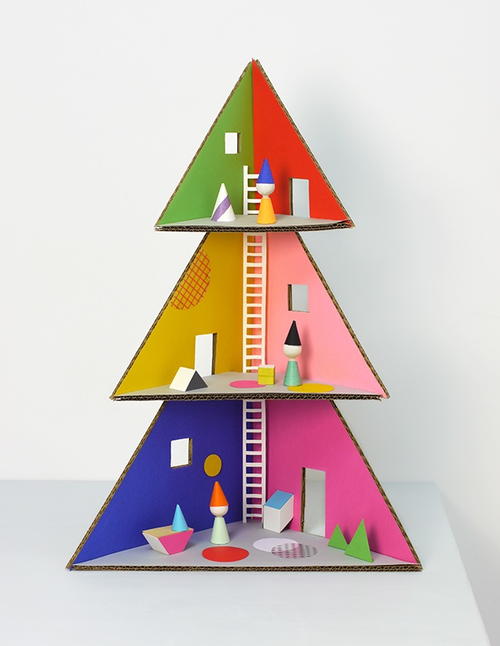 Christmas Tree Doll House