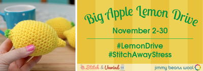Stitch Away Stress: Big Apple Lemon Drive