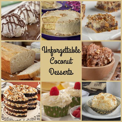Unforgettable Coconut Desserts 33 Recipes With Coconut Mrfood Com