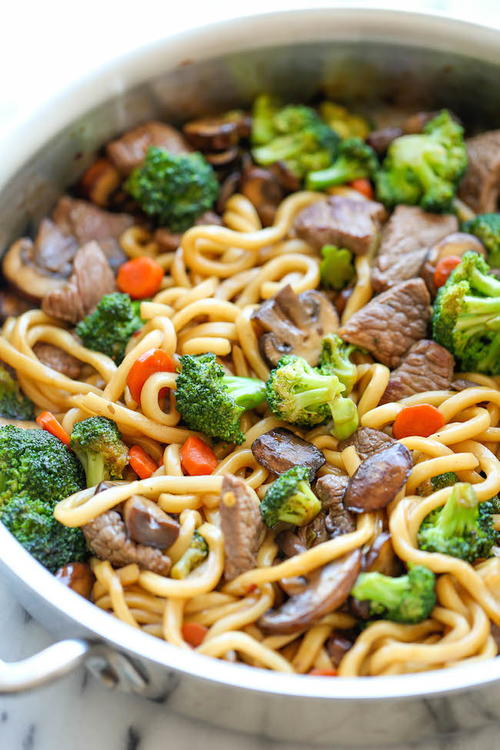 Beef Noodle Stir Fry | RecipeLion.com