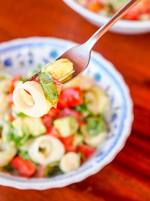 Hearts of Palm Salad with Tomatoes, Avocado & Citrus Lime Dressing