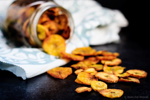 Crispy and Crunchy Plantain Chips