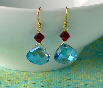 How to Make Briolette Earrings