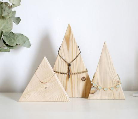 Wood Mountains DIY Necklace Holder